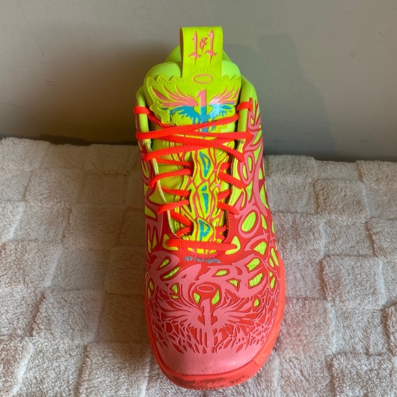 Puma Neon Pink and Yellow Athletic Shoes - Picture 10 of 11